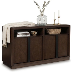 image:imageSignature Design by Ashley 1Pc Sideboard Buffet Cabinet 60 in Dark BrownDark Brown