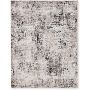 image:imageSignature Design by Ashley 5x7 Area Rug Modern Abstract BlackGray