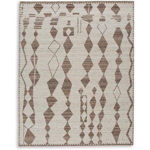 image:imageSignature Design by Ashley Area Rug 8x10 Geometric BeigeBrown79 x 911 Rectangular