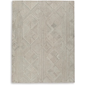 image:imageSignature Design by Ashley Area Rug HandTufted Geometric Wool Blend 5x777 x 910 Rectangular