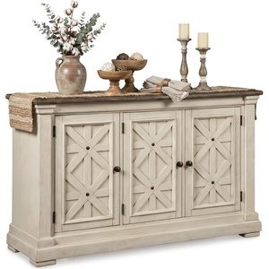 image:imageSignature Design by Ashley Bolanburg Dining Server Buffet Cabinet 3 Doors58 Inch