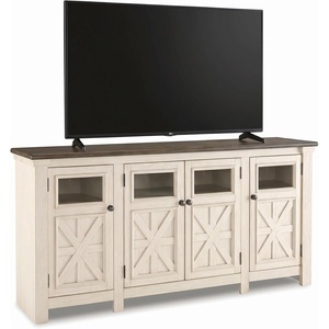 image:imageSignature Design by Ashley Bolanburg Dining Server Buffet Cabinet 3 Doors74 Inch