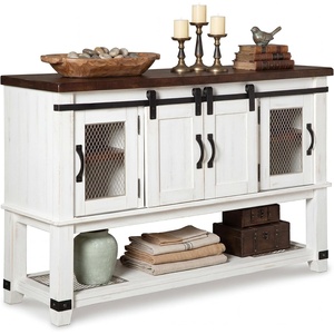 image:imageSignature Design by Ashley Valebeck Buffet Sideboard Farmhouse Coffee BarFarmhouse