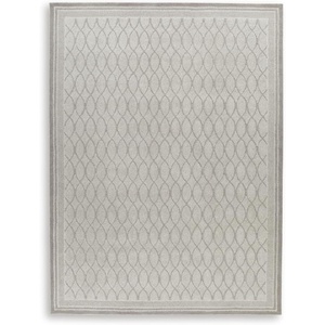 image:imageSignature Design by Ashley Wimney Classic Indoor Geometric Wool 5 x 7 Rug Light Gray10 x 142 Rectangular