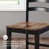 image:imageSignature Design by Ashley 1Piece Wood Dining Bench 48 2Tone FarmhouseBarstool