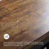 image:imageSignature Design by Ashley 1Piece Wood Dining Bench 48 2Tone FarmhouseDining Bench