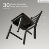 image:imageSignature Design by Ashley 1Piece Wood Dining Bench 48 2Tone FarmhouseDining Chair
