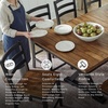image:imageSignature Design by Ashley 1Piece Wood Dining Bench 48 2Tone FarmhouseDining Table