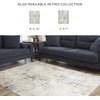 image:imageSignature Design by Ashley 5x7 Abstract Area Rug BlueIvory53 x 73 Rectangular