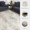 image:imageSignature Design by Ashley 5x7 Abstract Area Rug BlueIvory53 x 73 Rectangular