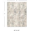 image:imageSignature Design by Ashley 5x7 Abstract Area Rug BlueIvory8x10