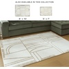 image:imageSignature Design by Ashley 5x7 Area Rug HighLow Geometric Ivory Beige