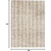 image:imageSignature Design by Ashley Abanlane Modern Medium Pile 5 x 7 Foot Area Rug Brown amp Beige