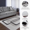 image:imageSignature Design by Ashley Abstract Wool Area Rug 5x7 Ivory