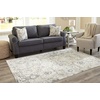 image:imageSignature Design by Ashley Accent Rug 8x10 Cream amp Gold for Living Room53 x 73 Rectangular