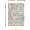 image:imageSignature Design by Ashley Accent Rug 8x10 Cream amp Gold for Living Room53 x 73 Rectangular