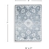 image:imageSignature Design by Ashley Area Rug 5x7 Machine Washable Blue Gray