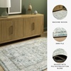 image:imageSignature Design by Ashley Area Rug 5x7 Soft Faux Fur Memory Foam Teal411 x 611 Rectangular