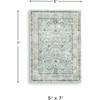 image:imageSignature Design by Ashley Area Rug 5x7 Soft Faux Fur Memory Foam Teal411 x 611 Rectangular