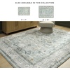 image:imageSignature Design by Ashley Area Rug 5x7 Soft Faux Fur Memory Foam Teal77 x 96 Rectangular