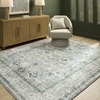 image:imageSignature Design by Ashley Area Rug 5x7 Soft Faux Fur Memory Foam Teal77 x 96 Rectangular