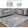 image:imageSignature Design by Ashley Area Rug Large Washable 8x10 Blue amp Gray