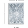 image:imageSignature Design by Ashley Area Rug Large Washable 8x10 Blue amp Gray