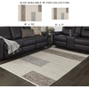 image:imageSignature Design by Ashley Area Rug Modern Brown Beige Striped 5x78x10
