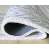 image:imageSignature Design by Ashley Azelhurst Casual Handmade 5 x 7 Wool Area Rug Blue Ivory amp Gray
