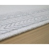image:imageSignature Design by Ashley Azelhurst Casual Handmade 5 x 7 Wool Area Rug Blue Ivory amp Gray