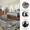 image:imageSignature Design by Ashley Bramshaw Area Rug 5x7 Black and White103 x 142 Rectangular