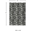 image:imageSignature Design by Ashley Bramshaw Area Rug 5x7 Black and White103 x 142 Rectangular