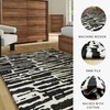 image:imageSignature Design by Ashley Bramshaw Area Rug 5x7 Black and White52 x 69 Rectangular