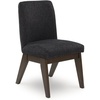 image:imageSignature Design by Ashley Burkhaus Dining Chair with Arms Set of 2Dark Brown
