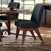 image:imageSignature Design by Ashley Burkhaus Dining Chair with Arms Set of 2Dark Brown