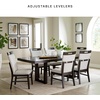 image:imageSignature Design by Ashley Burkhaus Dining Chair with Arms Set of 2Light GrayBrown