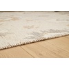 image:imageSignature Design by Ashley Calkin Vintage Indoor Floral Handmade Wool Blend 8 x 10 Rug with Fringe Design Beige amp Light Brown5x7