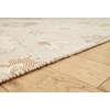 image:imageSignature Design by Ashley Calkin Vintage Indoor Floral Handmade Wool Blend 8 x 10 Rug with Fringe Design Beige amp Light Brown8x10