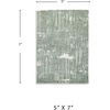 image:imageSignature Design by Ashley Cayworth Contemporary Indoor Abstract 5 x 7 Rug Green amp White51 x 611 Rectangular