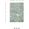 image:imageSignature Design by Ashley Cayworth Contemporary Indoor Abstract 5 x 7 Rug Green amp White78 x 104 Rectangular