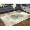 image:imageSignature Design by Ashley Dallane Casual Indoor Geometric Handmade Wool 8 x 10 Rug Blue amp Light Green5x7