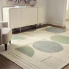 image:imageSignature Design by Ashley Dallane Casual Indoor Geometric Handmade Wool 8 x 10 Rug Blue amp Light Green8x10