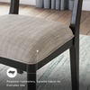 image:imageSignature Design by Ashley Dining Chairs Set of 2 Black Upholstered WoodBlack