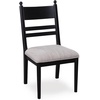 image:imageSignature Design by Ashley Dining Chairs Set of 2 Black Upholstered WoodBlack