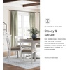 image:imageSignature Design by Ashley Dining Chairs Set of 2 Black Upholstered WoodWhiteGray