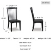 image:imageSignature Design by Ashley Galliden Urban Upholstered Armless Dining Chair Set of 2 Black amp Light GrayBlack