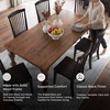 image:imageSignature Design by Ashley Galliden Urban Upholstered Armless Dining Chair Set of 2 Black amp Light GrayBlack