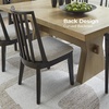 image:imageSignature Design by Ashley Galliden Urban Upholstered Armless Dining Chair Set of 2 Black amp Light GrayBlackLight Gray
