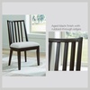image:imageSignature Design by Ashley Galliden Urban Upholstered Armless Dining Chair Set of 2 Black amp Light GrayBlackLight Gray