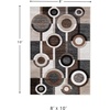 image:imageSignature Design by Ashley Guintte Area Rug 82 x 96 Geometric79 x 99 Rectangular